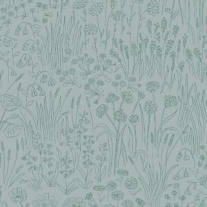 Alpine Garden Wallpaper - Tonal